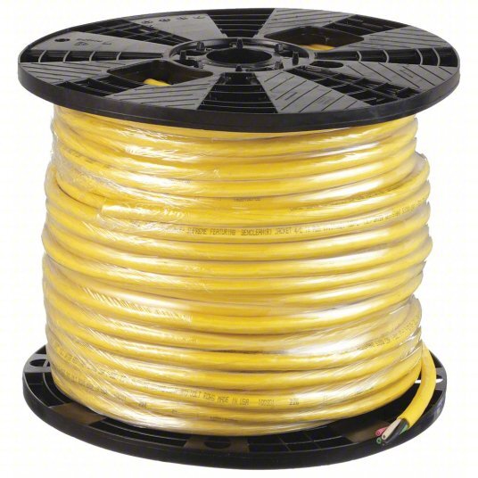 EL.SJOOW16/4Y 16/4 SJOOW PORTABLE POWER CORD OUTDOOR DURABLE CABLE 300V YELLOW
